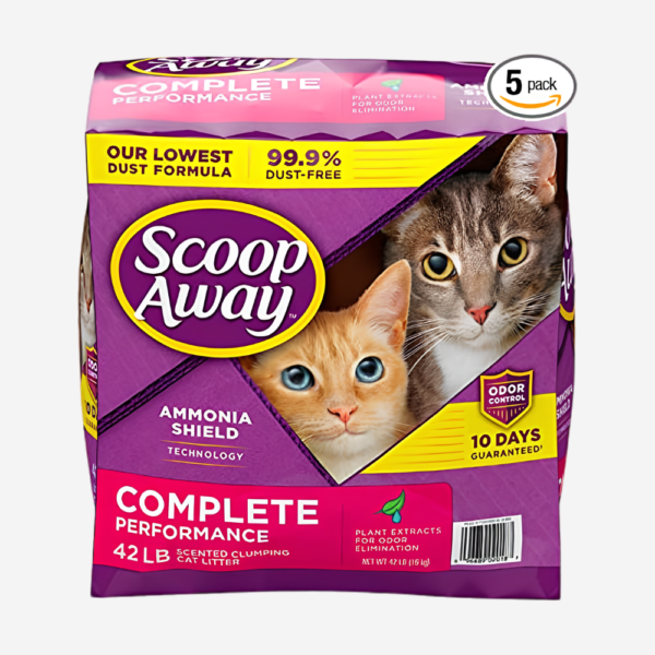 Scoop Away Complete Performance, Scented Cat Litter, 42 Pounds